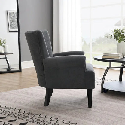29 Fauteuil rembourré avec mousse haute densité et dossier à canaux