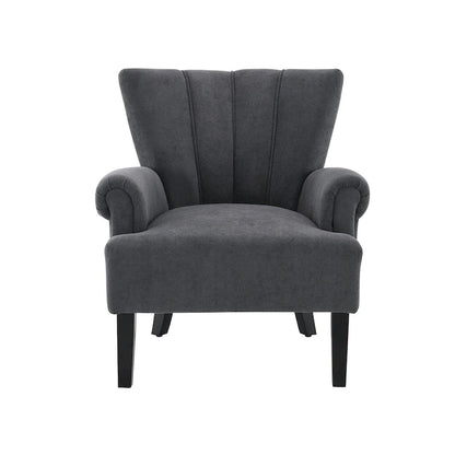 29 Fauteuil rembourré avec mousse haute densité et dossier à canaux