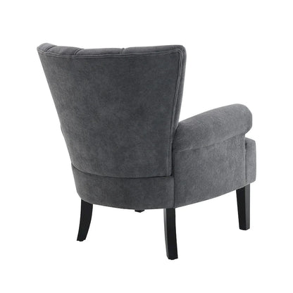 29 Fauteuil rembourré avec mousse haute densité et dossier à canaux