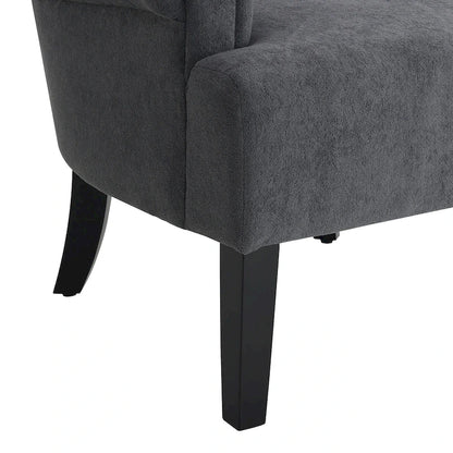 29 Fauteuil rembourré avec mousse haute densité et dossier à canaux
