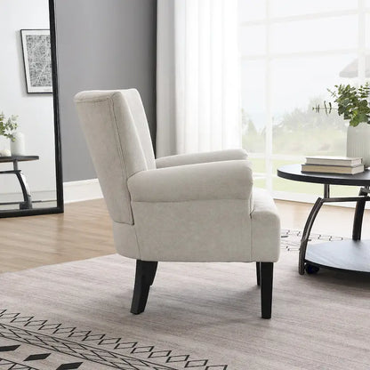 29 Fauteuil rembourré avec mousse haute densité et dossier à canaux