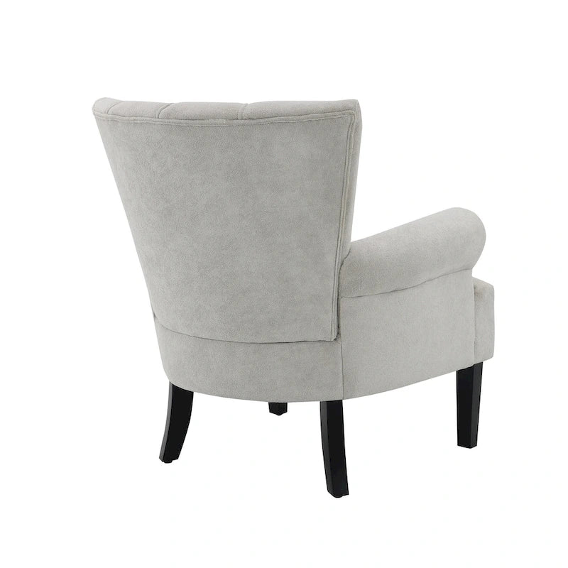 29 Fauteuil rembourré avec mousse haute densité et dossier à canaux