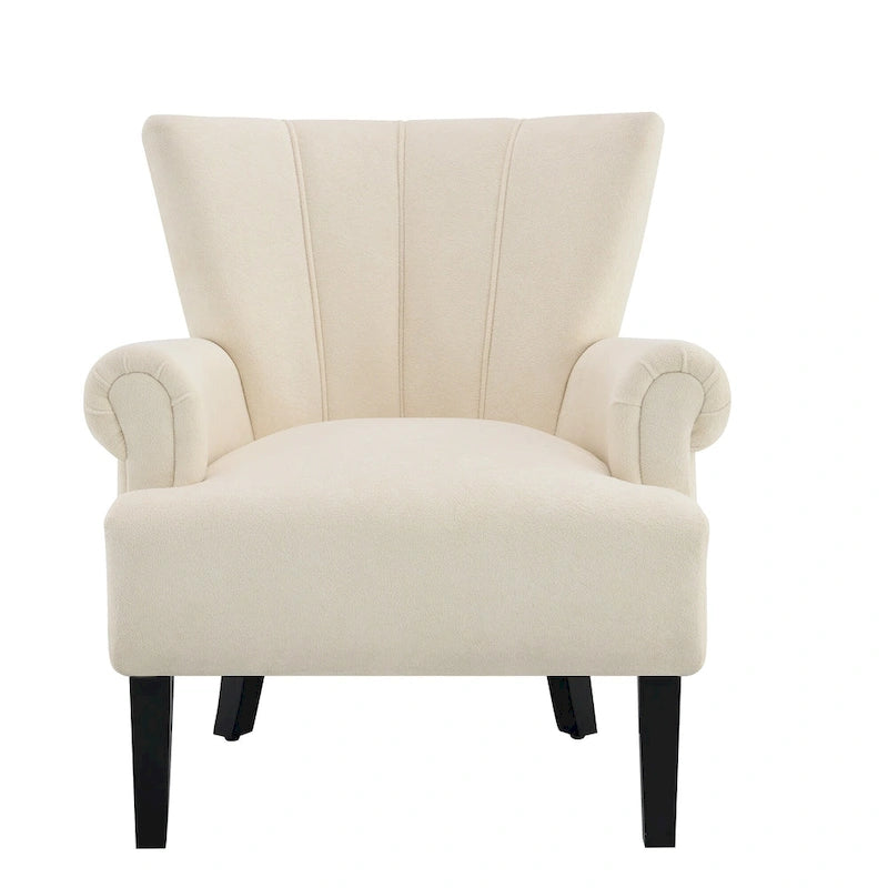 29 Fauteuil rembourré avec mousse haute densité et dossier à canaux