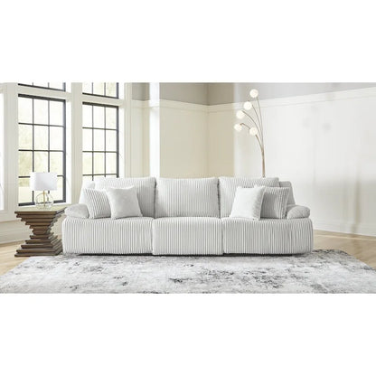 Canapé d'angle inclinable haut de gamme - 128L x 40P x 41H