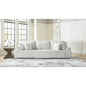 Canapé d'angle inclinable haut de gamme - 128L x 40P x 41H
