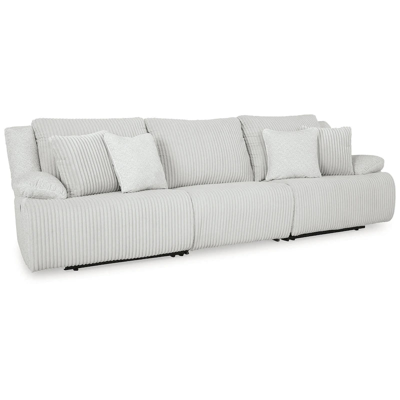Canapé d'angle inclinable haut de gamme - 128L x 40P x 41H
