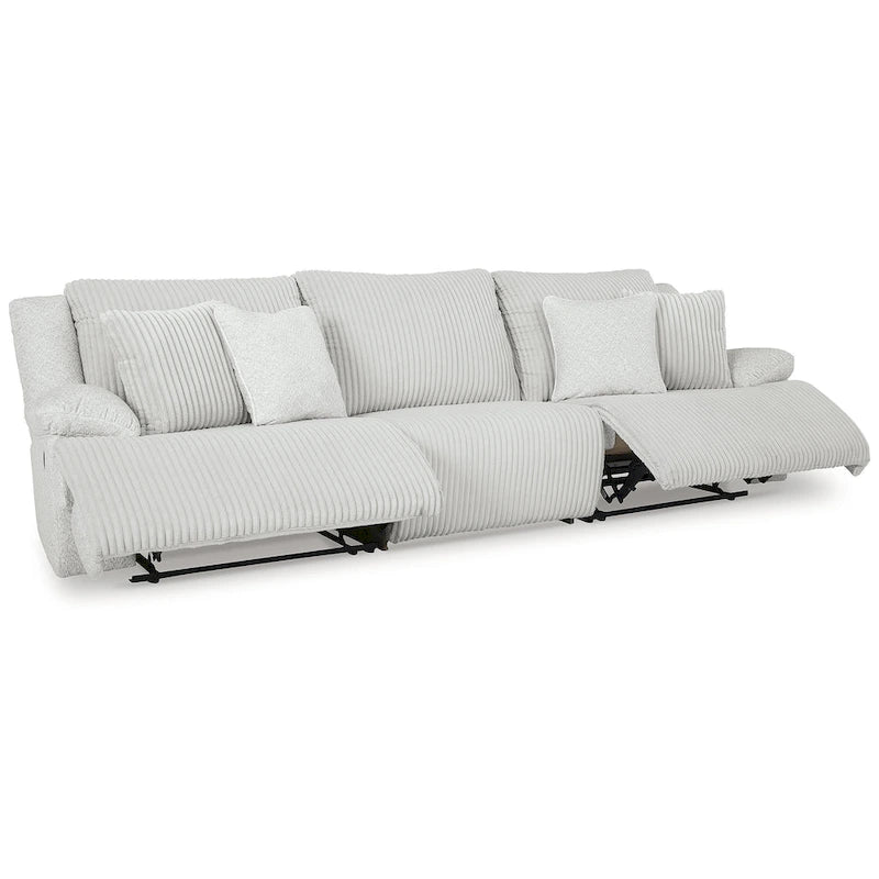 Canapé d'angle inclinable haut de gamme - 128L x 40P x 41H