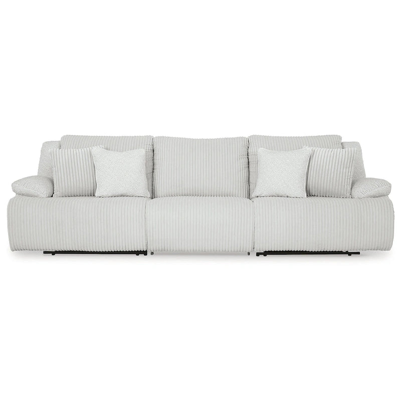Canapé d'angle inclinable haut de gamme - 128L x 40P x 41H