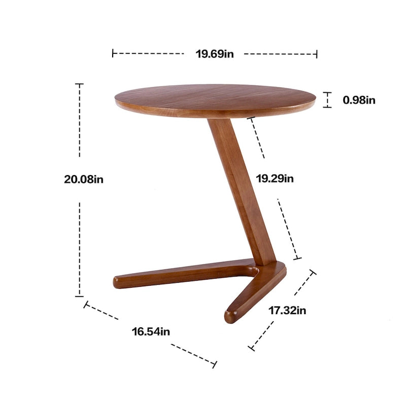 Fauteuils d'appoint modernes du milieu du siècle avec table d'appoint (lot de 2)