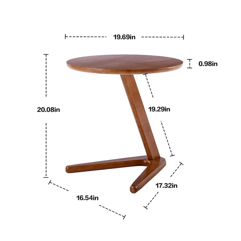 Fauteuils d'appoint modernes du milieu du siècle avec table d'appoint (lot de 2)