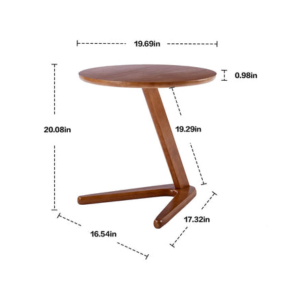 Fauteuils d'appoint modernes du milieu du siècle avec table d'appoint (lot de 2)