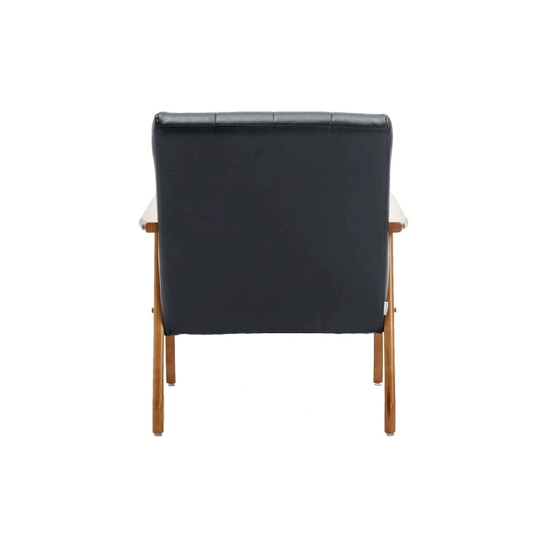 Fauteuils d'appoint modernes du milieu du siècle avec table d'appoint (lot de 2)
