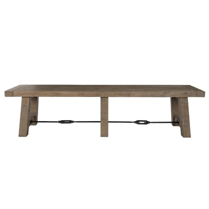 Banc en pin recyclé de 183 cm