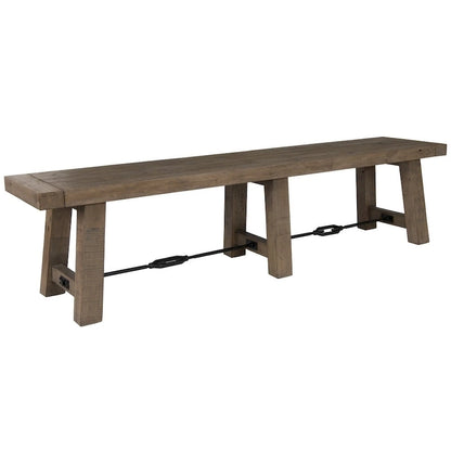 Banc en pin recyclé de 183 cm
