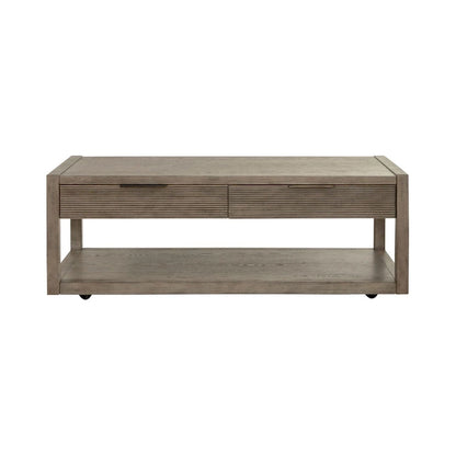 Table basse taupe poussiéreux