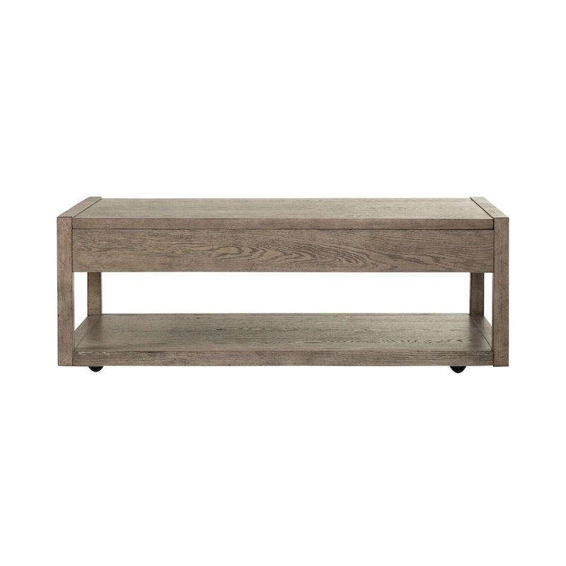 Table basse taupe poussiéreux