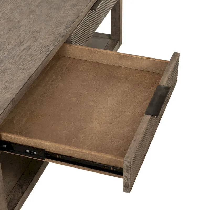 Table basse taupe poussiéreux