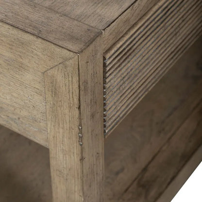 Table basse taupe poussiéreux