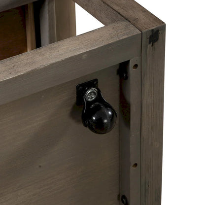 Table basse taupe poussiéreux