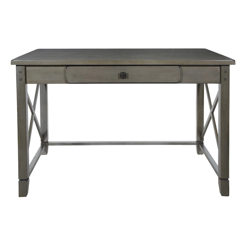 Bureau en bois gris clair
