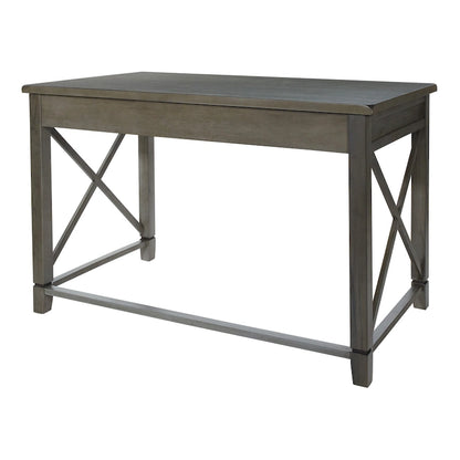 Bureau en bois gris clair