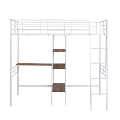 Lit mezzanine en métal double Lit mezzanine en métal double