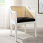 Chaise de salle à manger Velva en rotin - 23,8 x 23,2 x 32,1
