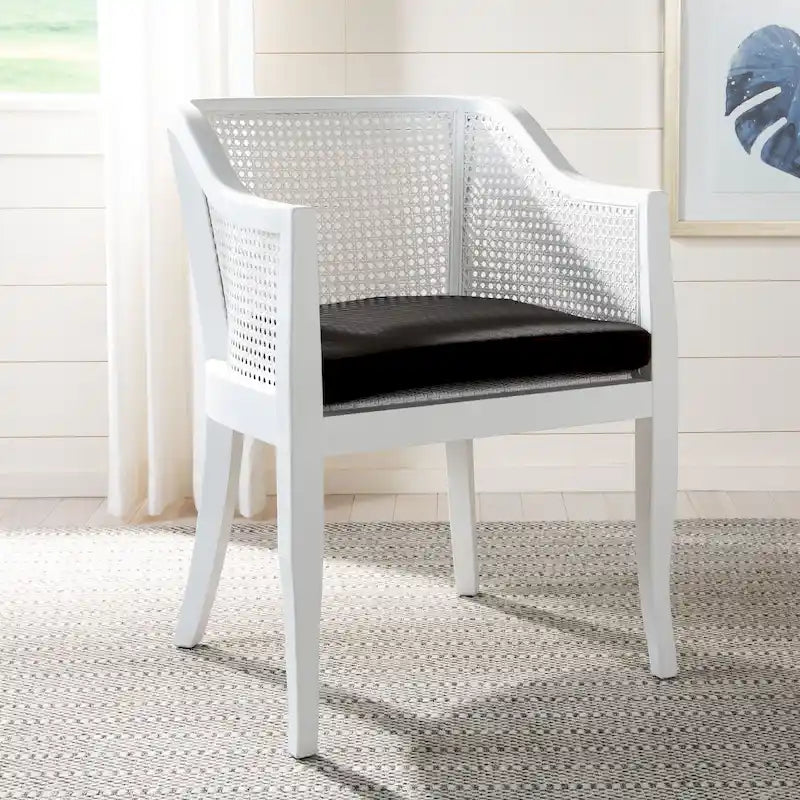 Chaise de salle à manger Velva en rotin - 23,8 x 23,2 x 32,1