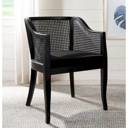 Chaise de salle à manger Velva en rotin - 23,8 x 23,2 x 32,1