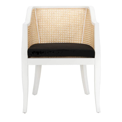 Chaise de salle à manger Velva en rotin - 23,8 x 23,2 x 32,1
