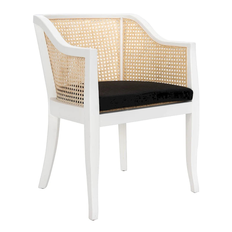 Chaise de salle à manger Velva en rotin - 23,8 x 23,2 x 32,1