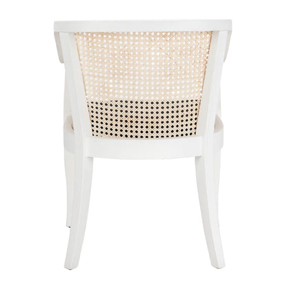 Chaise de salle à manger Velva en rotin - 23,8 x 23,2 x 32,1