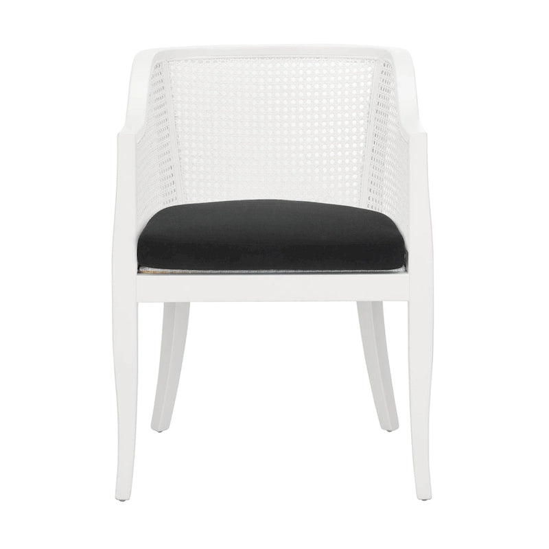 Chaise de salle à manger Velva en rotin - 23,8 x 23,2 x 32,1