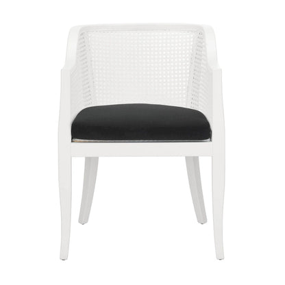 Chaise de salle à manger Velva en rotin - 23,8 x 23,2 x 32,1