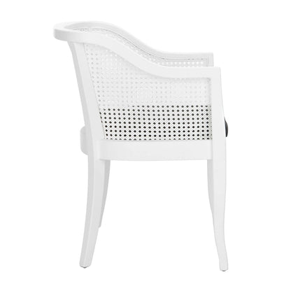 Chaise de salle à manger Velva en rotin - 23,8 x 23,2 x 32,1