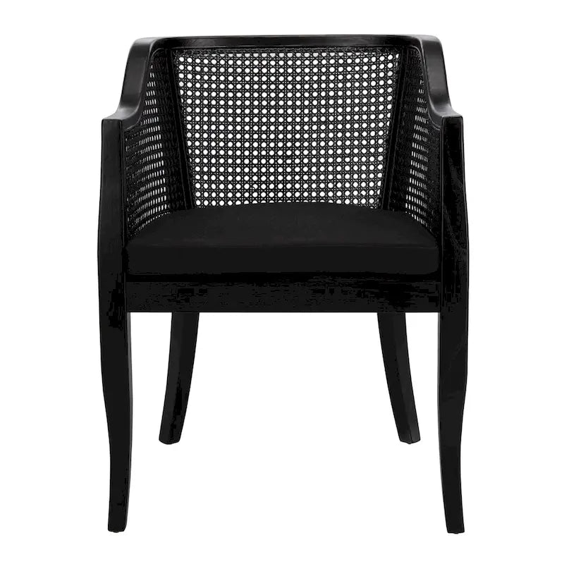 Chaise de salle à manger Velva en rotin - 23,8 x 23,2 x 32,1