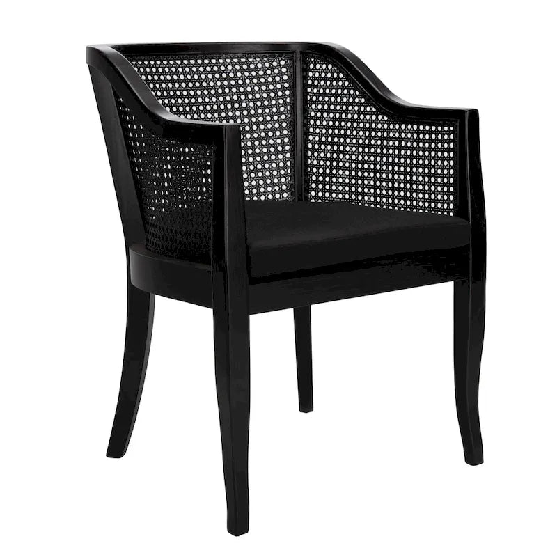 Chaise de salle à manger Velva en rotin - 23,8 x 23,2 x 32,1