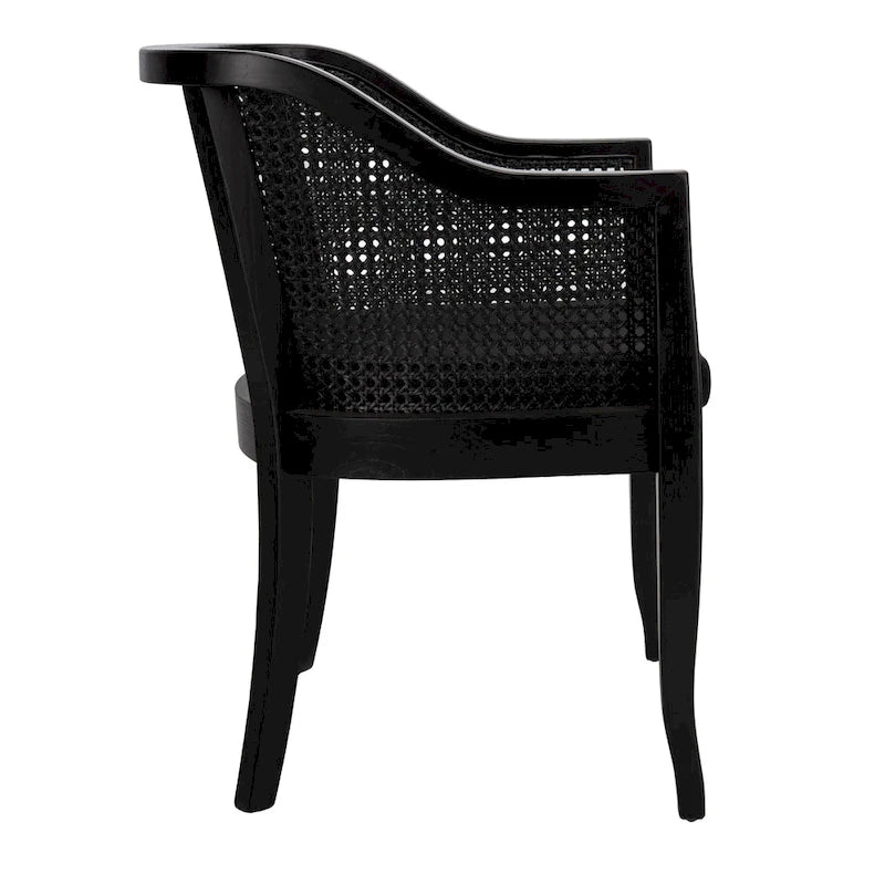Chaise de salle à manger Velva en rotin - 23,8 x 23,2 x 32,1