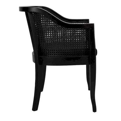 Chaise de salle à manger Velva en rotin - 23,8 x 23,2 x 32,1