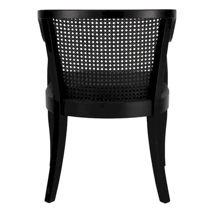 Chaise de salle à manger Velva en rotin - 23,8 x 23,2 x 32,1