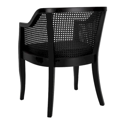 Chaise de salle à manger Velva en rotin - 23,8 x 23,2 x 32,1