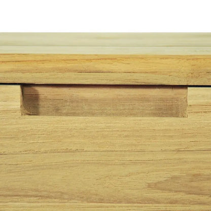 Table basse 80x80x40 cm en teck massif