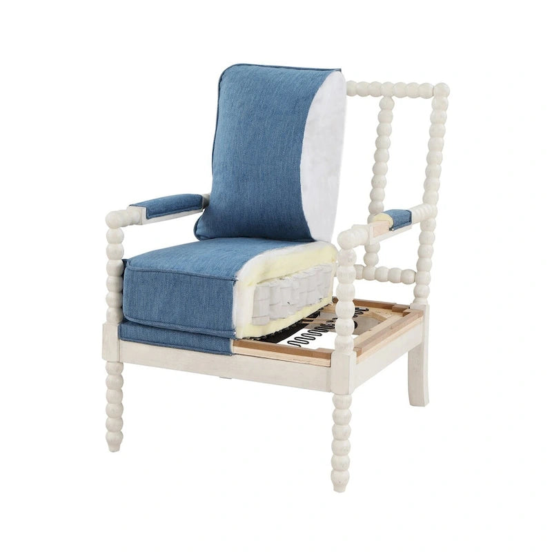 Chaise à fuseaux