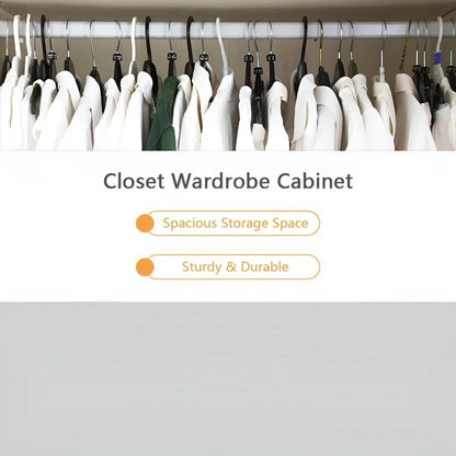 armoire de penderie blanche avec portes et tiroirs, armoire, penderie de rangement