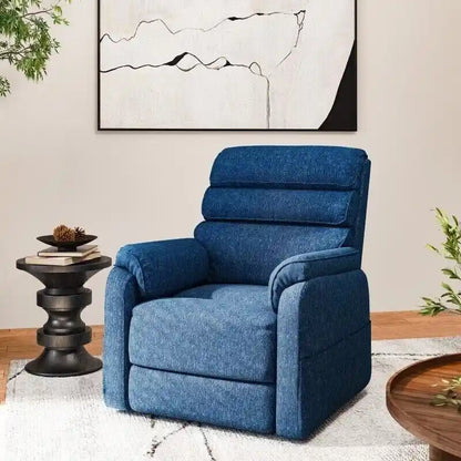 Fauteuil inclinable à deux moteurs massant, chauffant et releveur