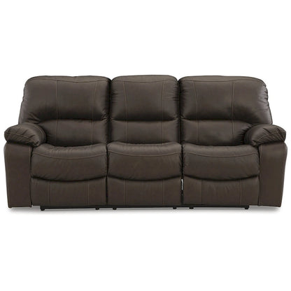 Canapé inclinable motorisé Leesworth marron - 88 larg. x 41 prof. x 41 haut.