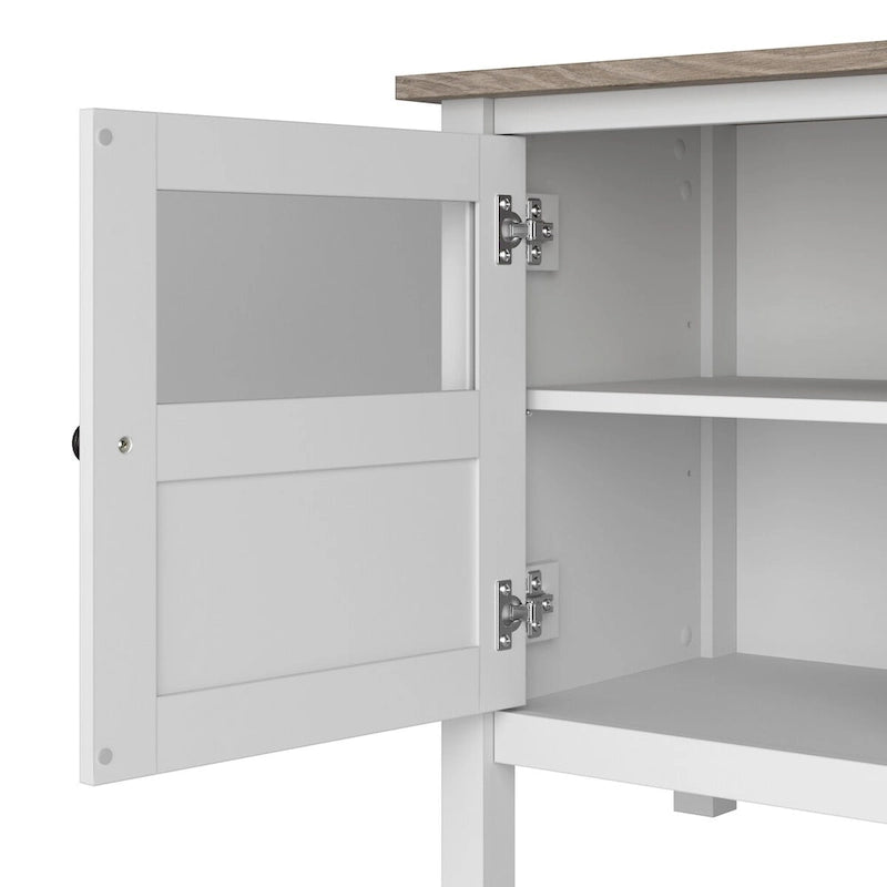 Meuble TV avec bibliothèques Mayfield Farmhouse 60W