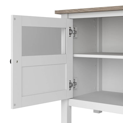 Meuble TV avec bibliothèques Mayfield Farmhouse 60W