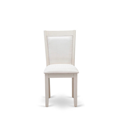 Table de salle à manger rectangulaire et chaises de style moderne du milieu du siècle