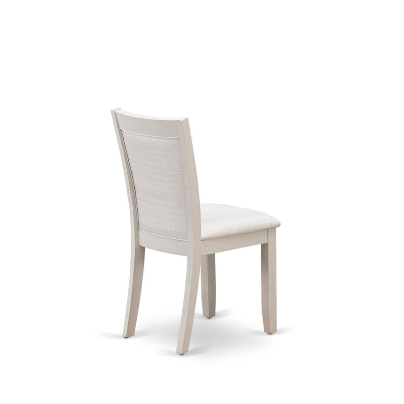 Table de salle à manger rectangulaire et chaises de style moderne du milieu du siècle